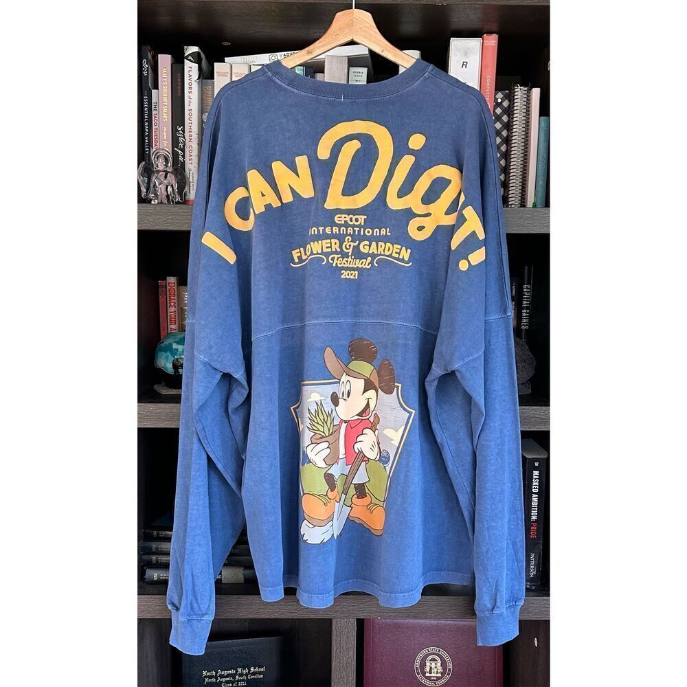 NWOT Disney 2021 EPCOT Flower & Garden Fest Mickey Passholder Spirit Jersey XXL